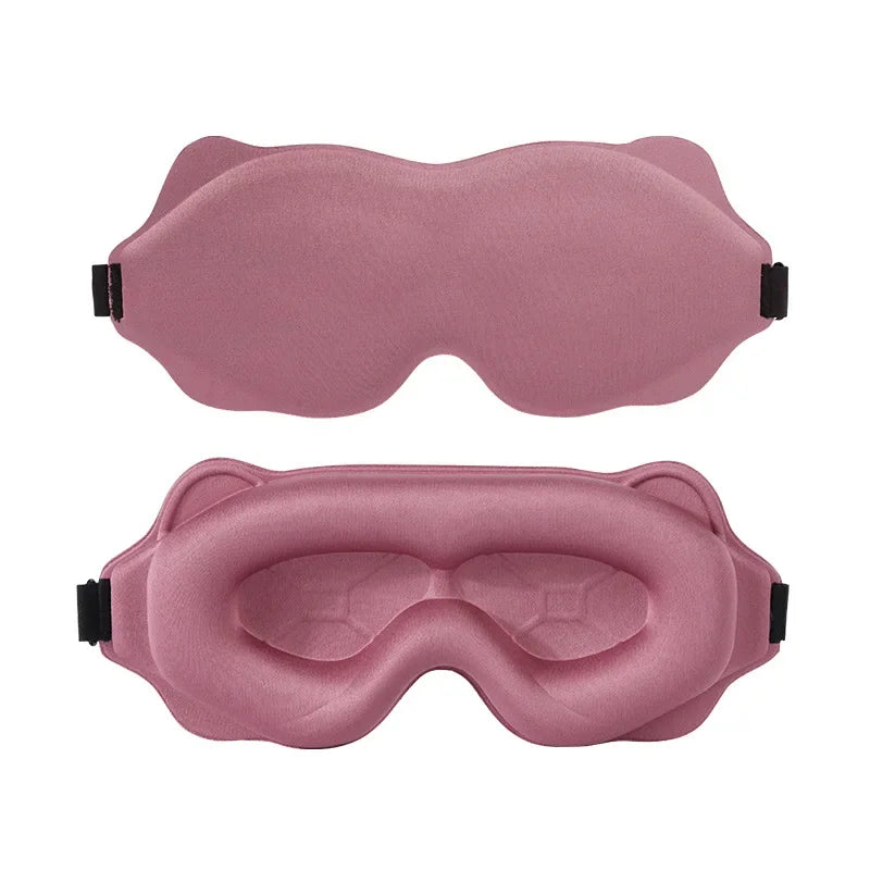 Weighted 3D Sleep Mask — Blackout Comfort for Side Sleepers