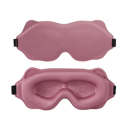 Weighted 3D Sleep Mask — Blackout Comfort for Side Sleepers